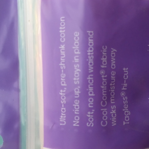 Hanes Ultimate Breathable Cotton Hi-Cut Tagless Underwear -NWT - Picture 5 of 8